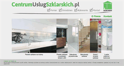 Desktop Screenshot of centrum-uslug-szklarskich.pl